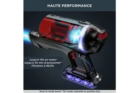 Rowenta aspirateur Balai x Force Flex 12.60 Kit Animal RH98A9WO