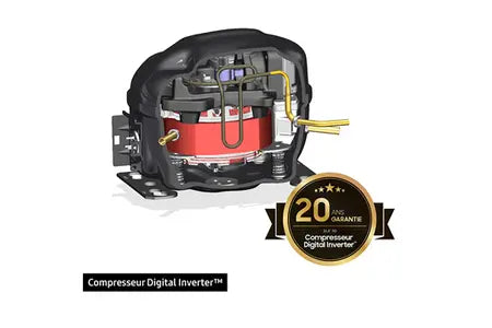 Samsung réfrigérateur combiné RB53DG703ES9