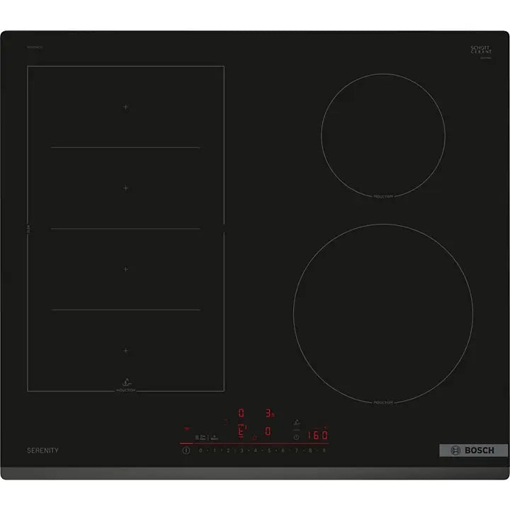 Table induction BOSCH PIX63SHC1F Serenity FlexInduction